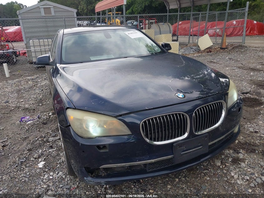 2011 BMW 7 series VIN WBAKC8C52BC433064 IAAI salvage auction — NORMAL WEAR, Clear (Montana), sold $425 on 2026-07-31 (photo 6)