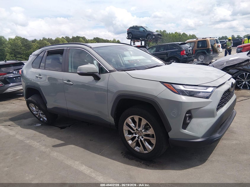 2023 Toyota Rav 4 VIN 2T3C1RFV5PW294888 IAAI salvage auction — SIDE, Salvage (North Carolina), sold $8,700 on 2026-07-22 (photo 1)