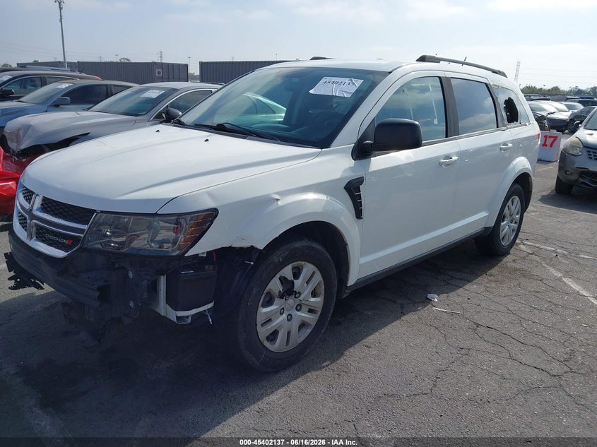 2018 Dodge Journey VIN 3C4PDCAB6JT273128 IAAI salvage auction — NORMAL WEAR, Salvage (California), sold $300 on 2026-07-09 (photo 2)