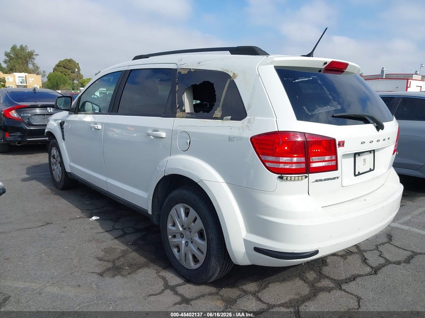 2018 Dodge Journey VIN 3C4PDCAB6JT273128 IAAI salvage auction — NORMAL WEAR, Salvage (California), sold $300 on 2026-07-09 (photo 3)