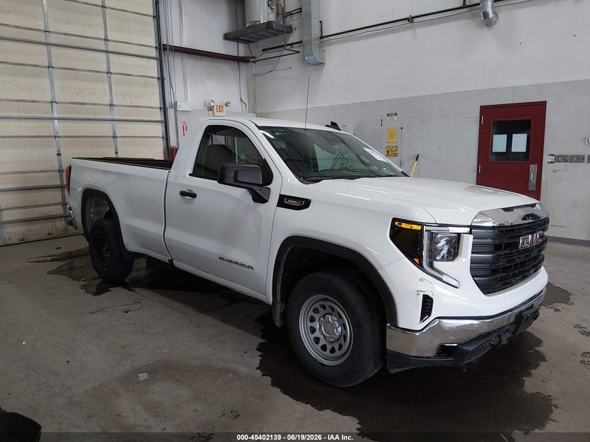 2026 Gmc SIERRA VIN 3GTNHAEK8TG117307 IAAI salvage auction — LEFT FRONT, Nrc Lienholder Repossession Paperwork (Oregon), sold $9,525 on 2026-07-31 (photo 1)