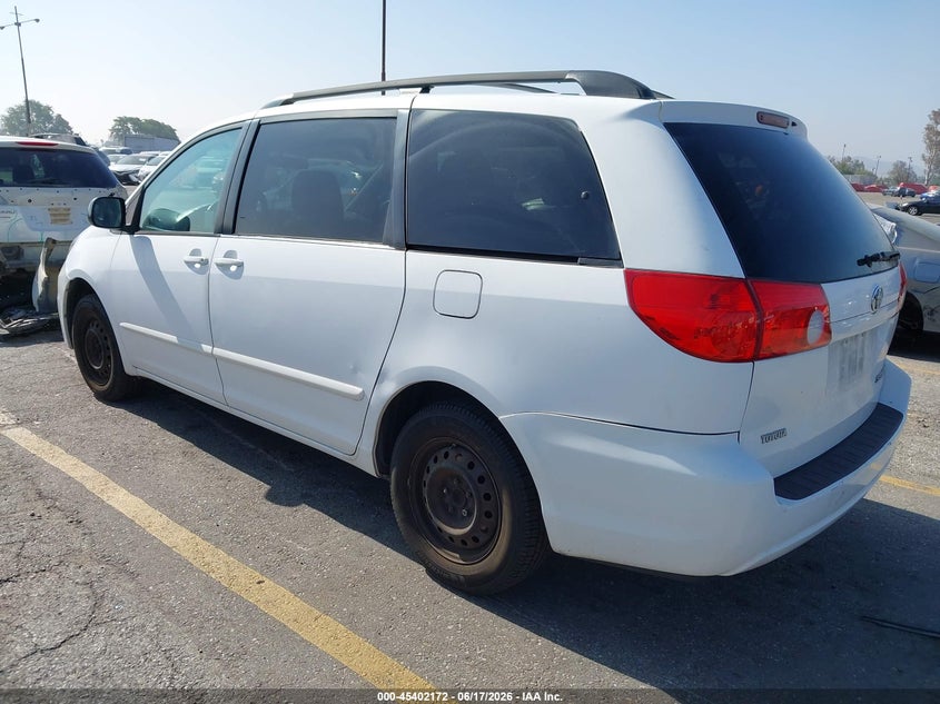 2010 Toyota Sienna VIN 5TDKK4CC4AS300350 IAAI salvage auction — NORMAL WEAR, Clear - Dealer Only (California), sold $675 on 2026-07-07 (photo 3)