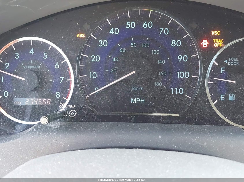 2010 Toyota Sienna VIN 5TDKK4CC4AS300350 IAAI salvage auction — NORMAL WEAR, Clear - Dealer Only (California), sold $675 on 2026-07-07 (photo 7)
