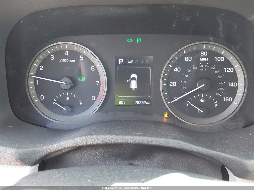 2018 Hyundai Tucson VIN KM8J33A44JU689531 IAAI salvage auction — FRONT END, Salvage (Ohio), sold $5,300 on 2026-07-08 (photo 7)