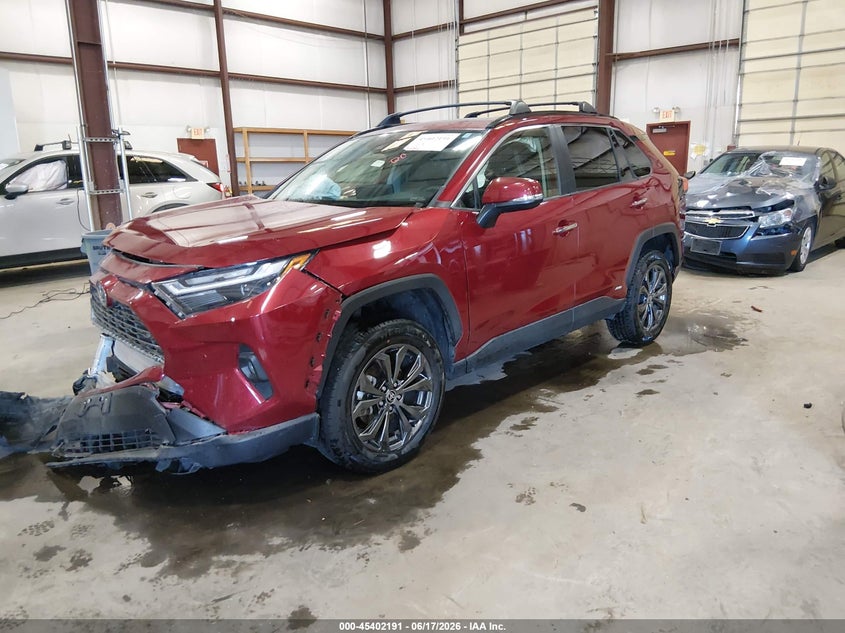 2024 Toyota Rav 4 VIN JTMD6RFV6RD118423 IAAI salvage auction — RIGHT FRONT, Salvage (Idaho), sold $12,300 on 2026-07-08 (photo 2)
