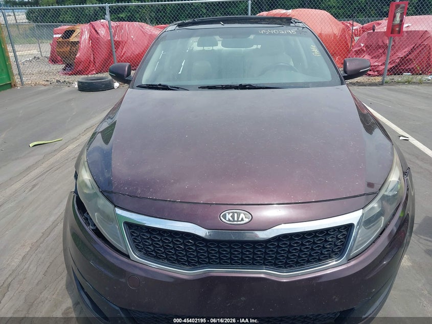 2011 Kia Optima VIN KNAGN4A77B5086512 IAAI salvage auction — NORMAL WEAR, Clear (North Carolina), sold $375 on 2026-07-22 (photo 6)