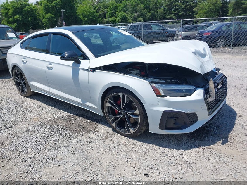 2020 Audi VIN WAUC4CF5XLA020533 IAAI salvage auction — FRONT & REAR, Mv-907A (New York), sold $6,700 on 2026-07-15 (photo 1)