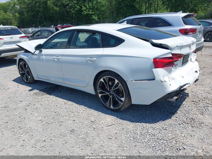 2020 Audi VIN WAUC4CF5XLA020533 IAAI salvage auction — FRONT & REAR, Mv-907A (New York), sold $6,700 on 2026-07-15 (photo 3)