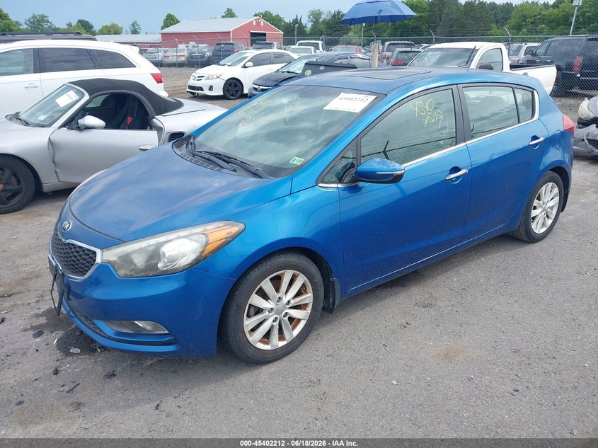 2015 Kia Forte VIN KNAFX5A84F5283857 IAAI salvage auction — NORMAL WEAR, Clear (Virginia), sold $1,000 on 2026-07-14 (photo 2)