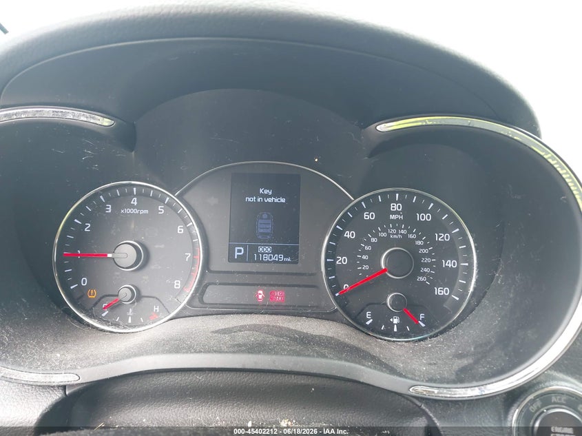 2015 Kia Forte VIN KNAFX5A84F5283857 IAAI salvage auction — NORMAL WEAR, Clear (Virginia), sold $1,000 on 2026-07-14 (photo 7)
