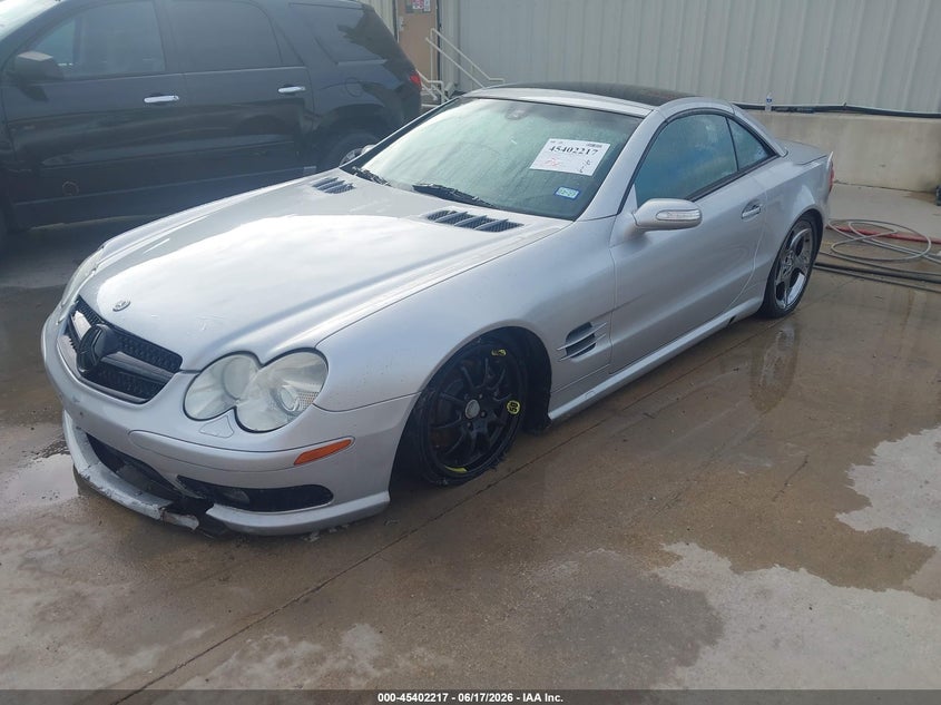 2004 Mercedes-benz Sl-class VIN WDBSK75F74F078429 IAAI salvage auction — FRONT END, Original (Texas), sold $1,050 on 2026-07-20 (photo 2)