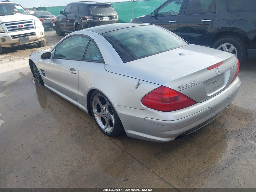 2004 Mercedes-benz Sl-class VIN WDBSK75F74F078429 IAAI salvage auction — FRONT END, Original (Texas), sold $1,050 on 2026-07-20 (photo 3)