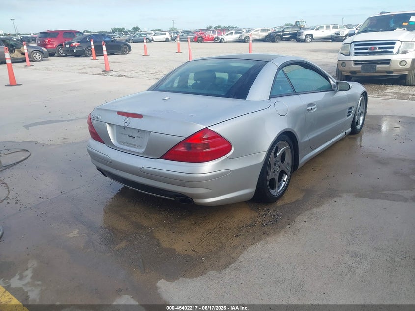 2004 Mercedes-benz Sl-class VIN WDBSK75F74F078429 IAAI salvage auction — FRONT END, Original (Texas), sold $1,050 on 2026-07-20 (photo 4)