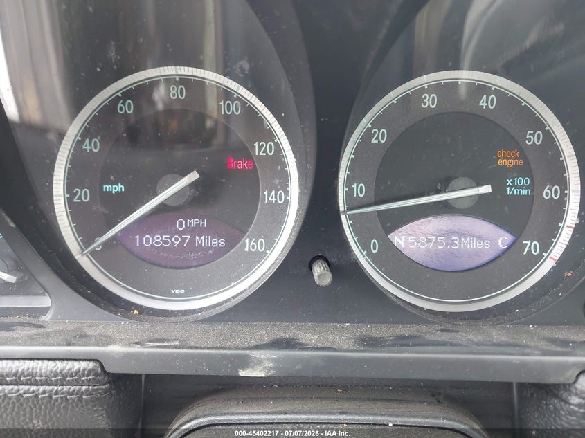 2004 Mercedes-benz Sl-class VIN WDBSK75F74F078429 IAAI salvage auction — FRONT END, Original (Texas), sold $1,050 on 2026-07-20 (photo 7)