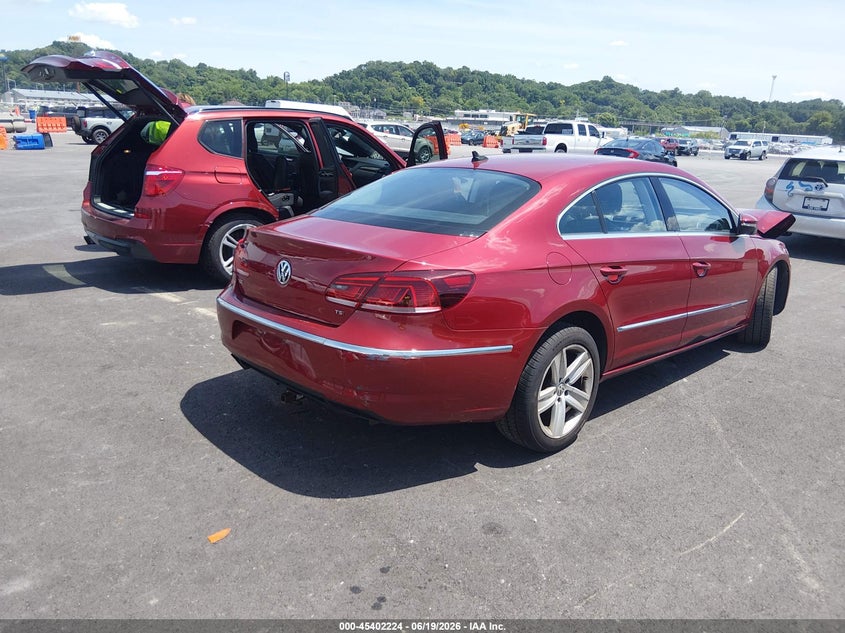 2017 Volkswagen Passat cc VIN WVWKP7AN0HE506272 IAAI salvage auction — RIGHT FRONT, Salvage (Illinois), sold $475 on 2026-08-11 (photo 4)