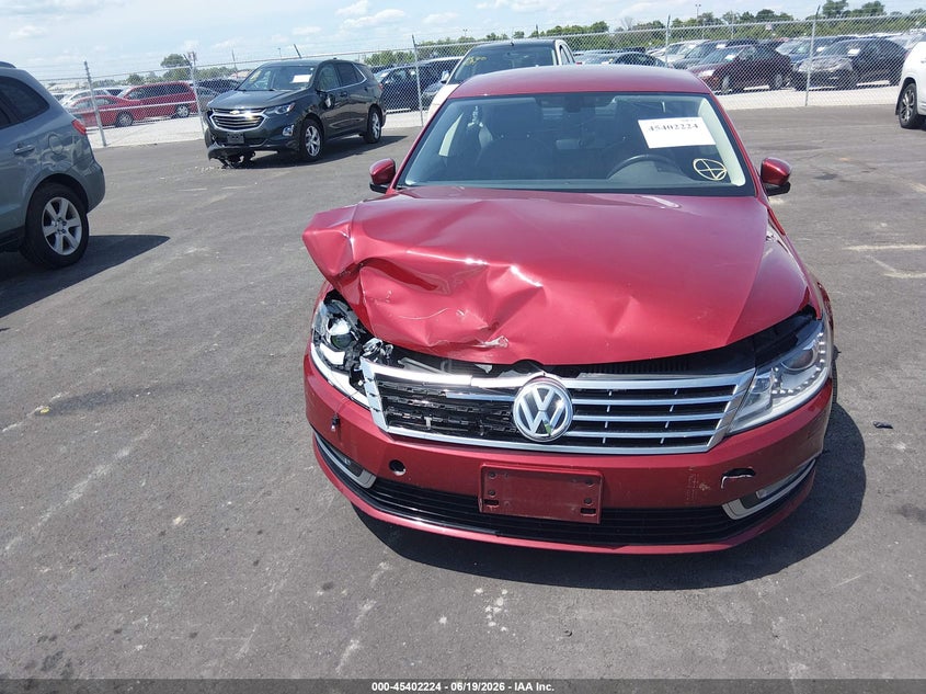 2017 Volkswagen Passat cc VIN WVWKP7AN0HE506272 IAAI salvage auction — RIGHT FRONT, Salvage (Illinois), sold $475 on 2026-08-11 (photo 6)