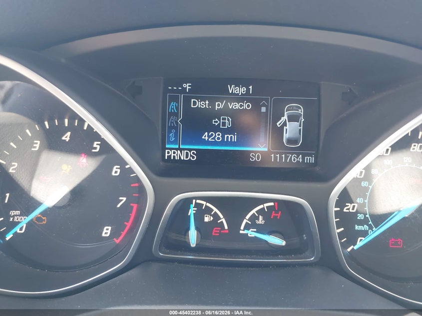 2015 Ford Escape VIN 1FMCU9GX0FUA75058 IAAI salvage auction — LEFT FRONT, Salvage (Arizona), sold $775 on 2026-07-09 (photo 7)