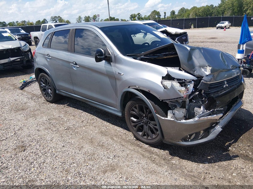 2017 Mitsubishi Outlander VIN JA4AP3AU7HZ043867 IAAI salvage auction — FRONT END, Salvage Title, sold $1,250 on 2026-07-29 (photo 1)