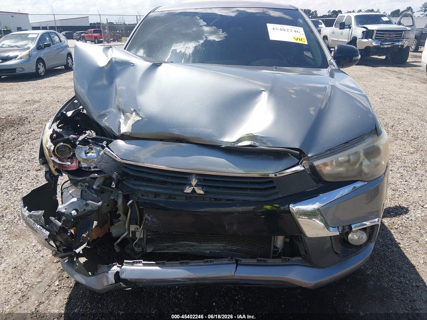 2017 Mitsubishi Outlander VIN JA4AP3AU7HZ043867 IAAI salvage auction — FRONT END, Salvage Title, sold $1,250 on 2026-07-29 (photo 6)