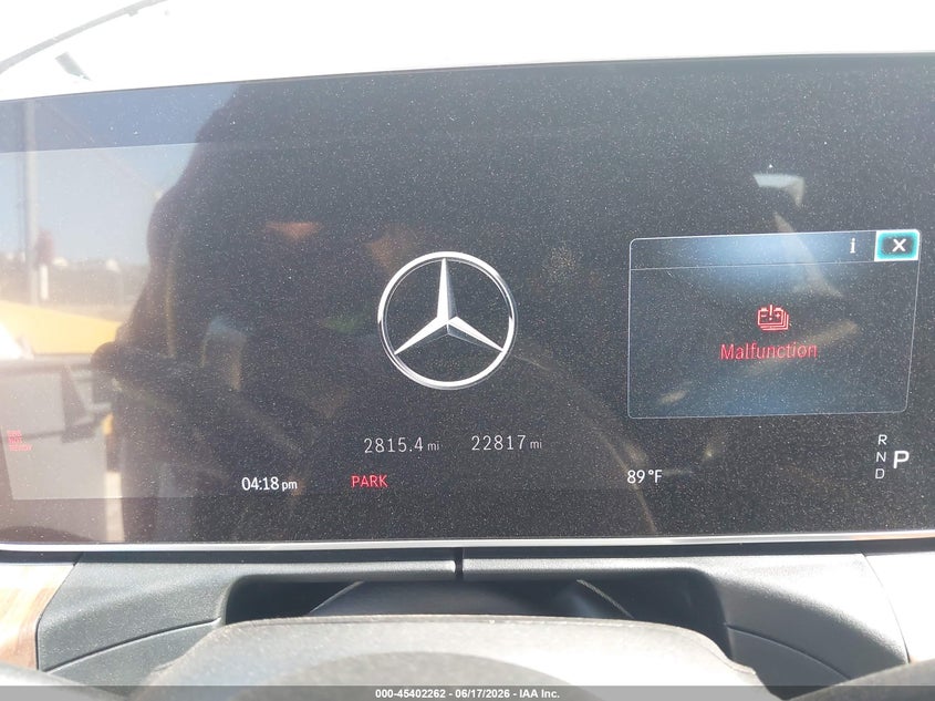 2024 Mercedes-benz VIN W1KAF4GB6RR233025 IAAI salvage auction — REAR END, Salvage Title, sold $6,300 on 2026-07-29 (photo 7)