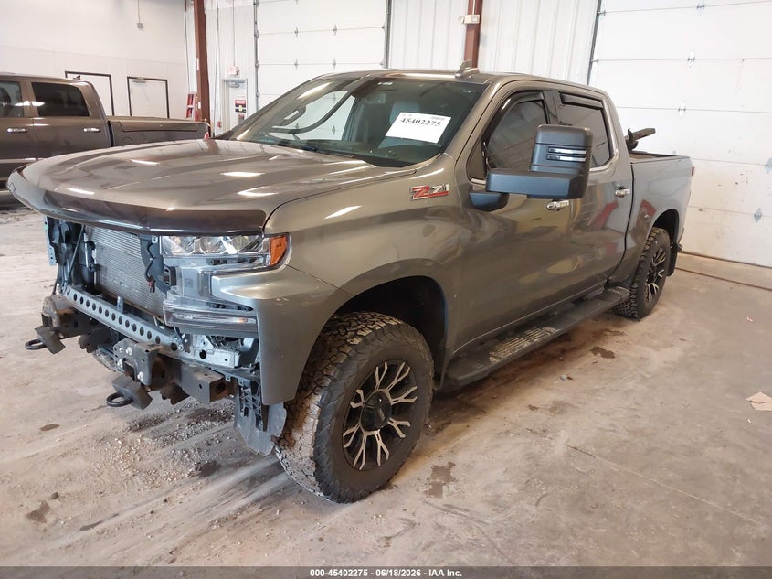2020 Chevrolet Silverado VIN 1GCUYGED6LZ200721 IAAI salvage auction — FRONT END, Salvage Title, sold $7,500 on 2026-07-23 (photo 2)