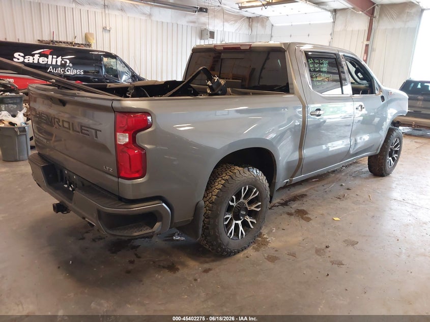 2020 Chevrolet Silverado VIN 1GCUYGED6LZ200721 IAAI salvage auction — FRONT END, Salvage Title, sold $7,500 on 2026-07-23 (photo 4)