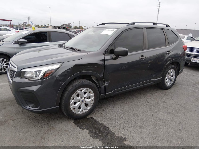 2020 Subaru Forester VIN JF2SKADC8LH490076 IAAI salvage auction — SIDE, Salvage (California), sold $4,150 on 2026-07-16 (photo 2)