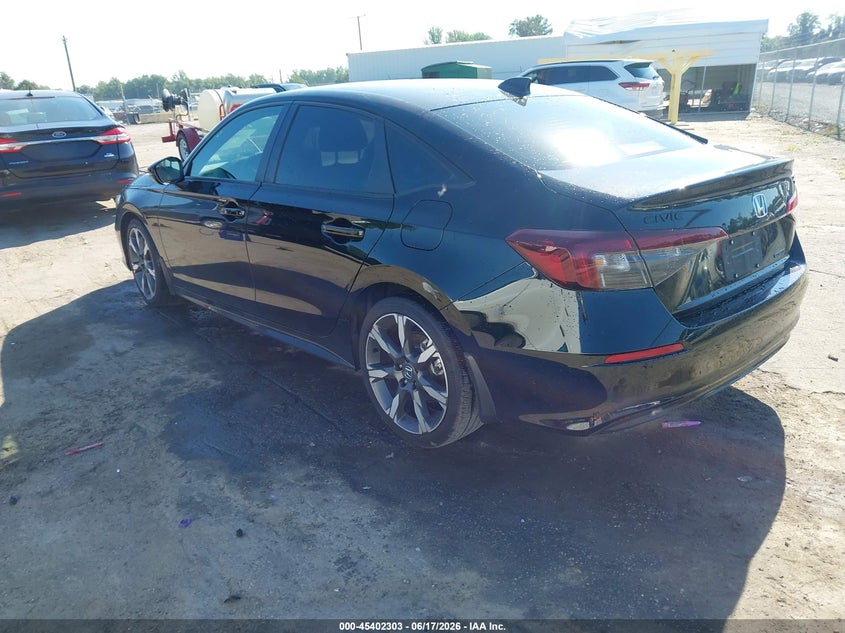 2026 Honda Civic VIN 2HGFE4F83TH314114 IAAI salvage auction — RIGHT SIDE, Salvage Title, sold $8,525 on 2026-08-26 (photo 3)