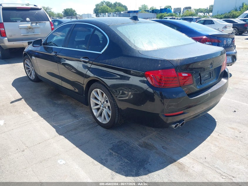 2014 BMW 5er VIN WBAXA5C51ED690290 IAAI salvage auction — Burn Engine, Salvage (South Carolina), sold $1,700 on 2026-07-08 (photo 3)