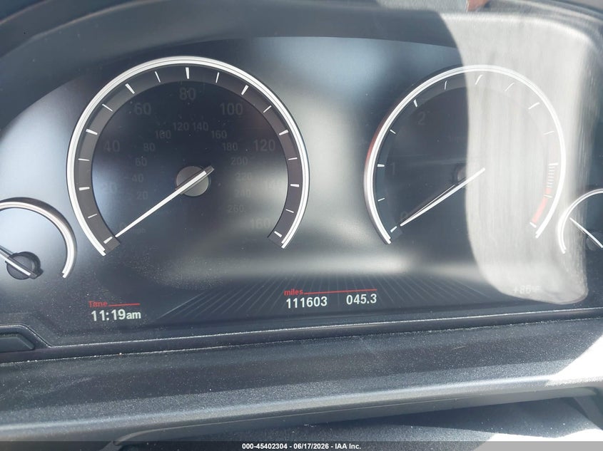2014 BMW 5er VIN WBAXA5C51ED690290 IAAI salvage auction — Burn Engine, Salvage (South Carolina), sold $1,700 on 2026-07-08 (photo 7)