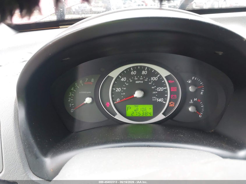 2007 Hyundai Tucson VIN KM8JM12B27U630985 IAAI salvage auction — NORMAL WEAR, Clear (Missouri), sold $550 on 2026-07-29 (photo 7)