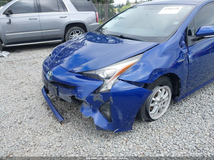 2016 Toyota Prius VIN JTDKBRFU6G3520634 IAAI salvage auction — FRONT END, Bill Of Sale (Washington), sold $2,675 on 2026-07-22 (photo 6)
