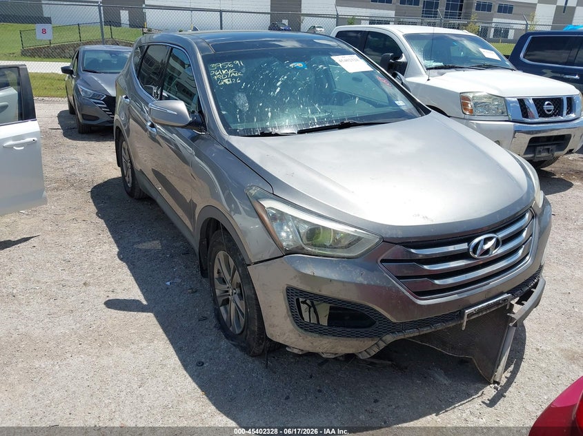 2013 Hyundai Santa fe VIN 5XYZU3LB3DG084924 IAAI salvage auction — FRONT END, Salvage (Texas), sold $1,800 on 2026-07-08 (photo 1)