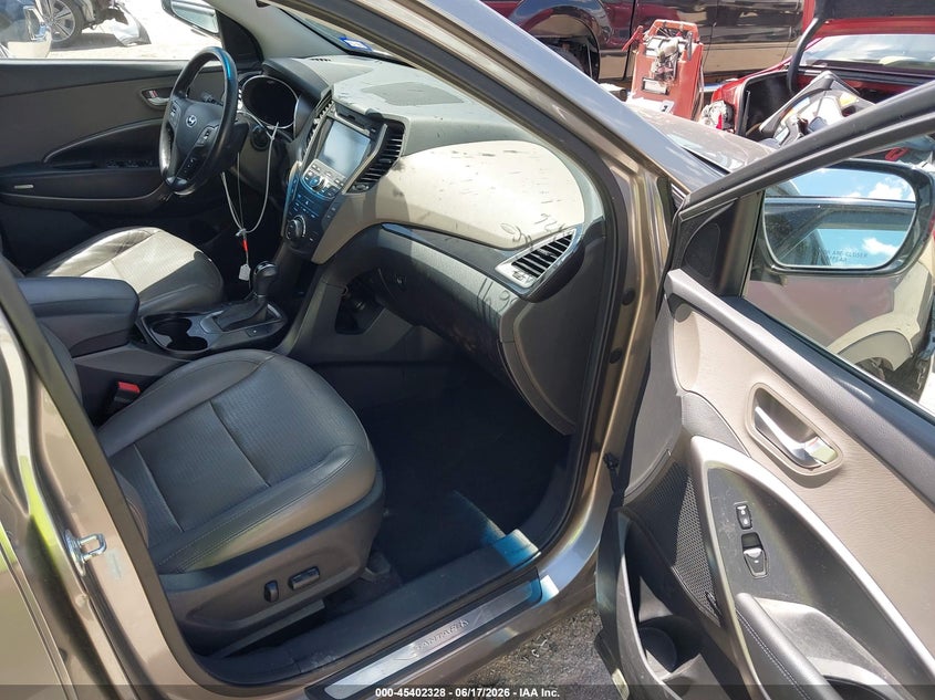 2013 Hyundai Santa fe VIN 5XYZU3LB3DG084924 IAAI salvage auction — FRONT END, Salvage (Texas), sold $1,800 on 2026-07-08 (photo 5)