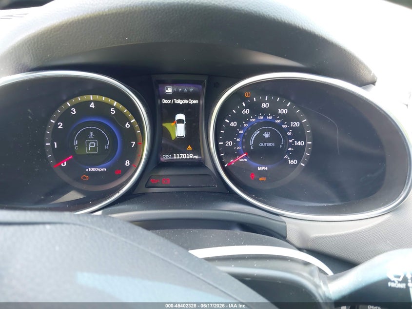 2013 Hyundai Santa fe VIN 5XYZU3LB3DG084924 IAAI salvage auction — FRONT END, Salvage (Texas), sold $1,800 on 2026-07-08 (photo 7)