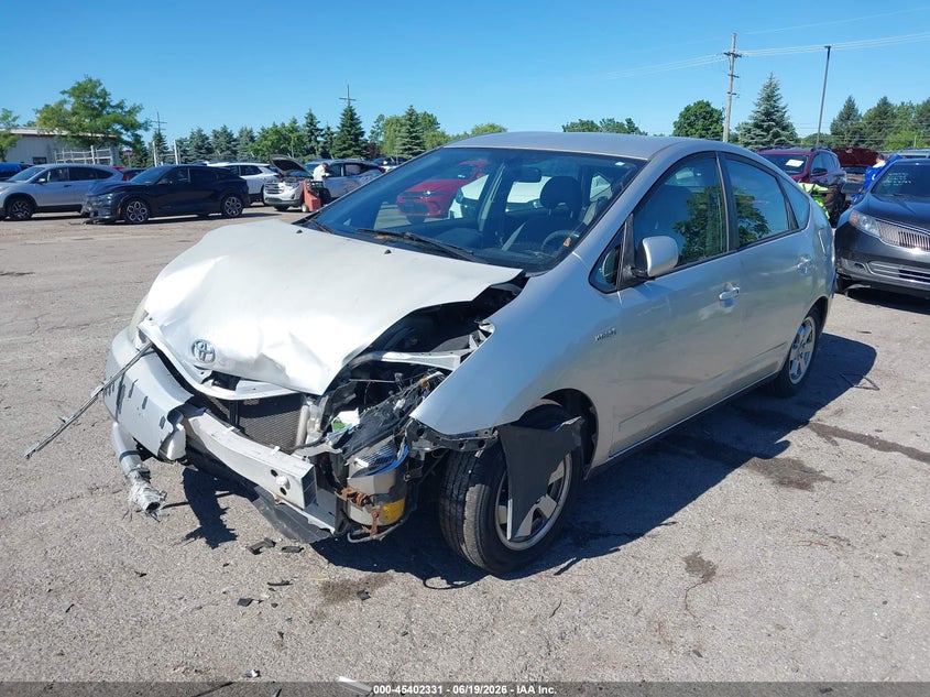 2007 Toyota Prius VIN JTDKB20U077563102 IAAI salvage auction — FRONT END, Previous Salvage (Michigan), sold $475 on 2026-07-16 (photo 2)