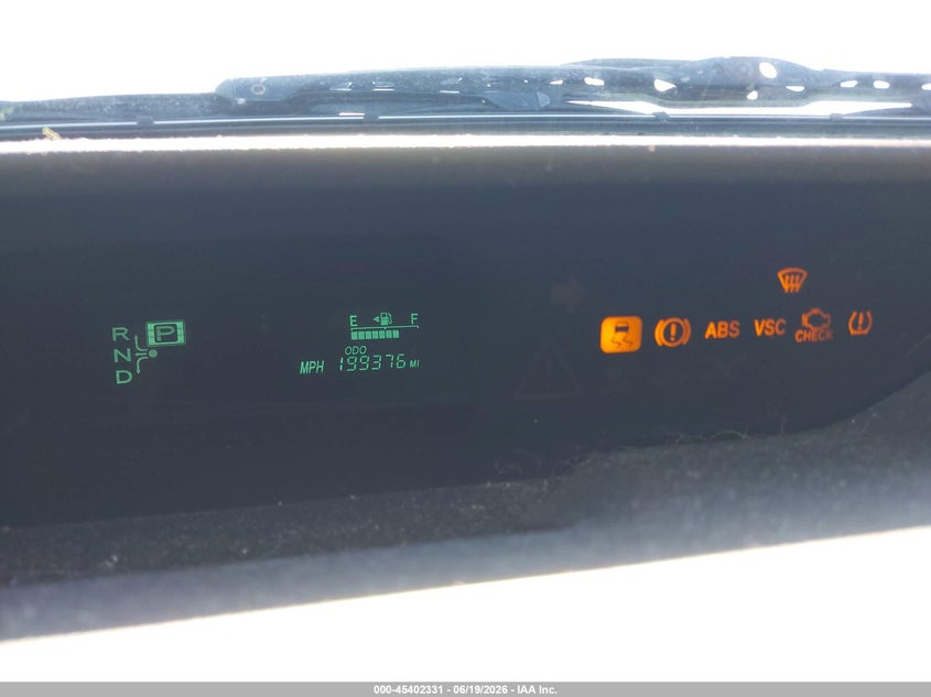 2007 Toyota Prius VIN JTDKB20U077563102 IAAI salvage auction — FRONT END, Previous Salvage (Michigan), sold $475 on 2026-07-16 (photo 7)