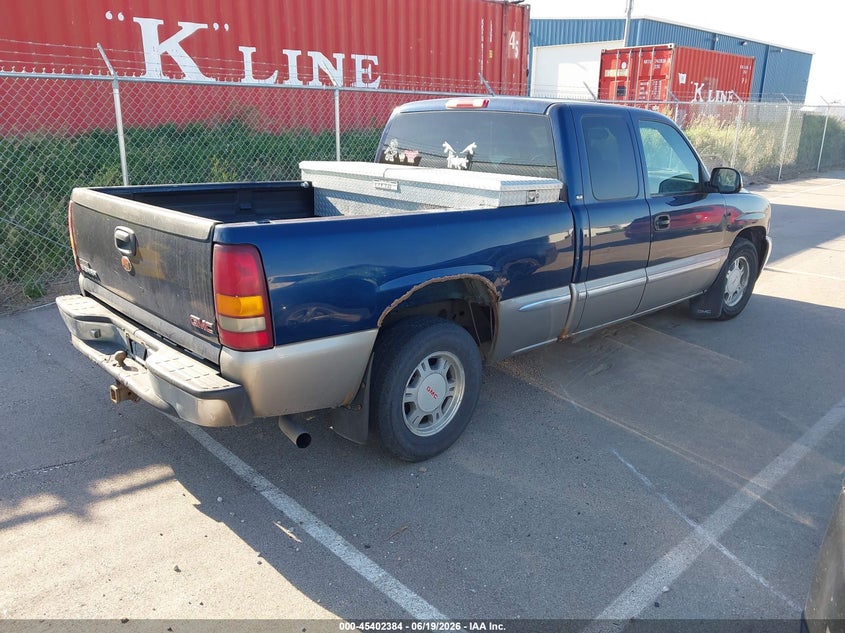 2000 Gmc Sierra 1500 VIN 1GTEC19TXYZ343812 IAAI salvage auction — NORMAL WEAR, Certificate Of Title (Nebraska), sold $675 on 2026-07-09 (photo 4)