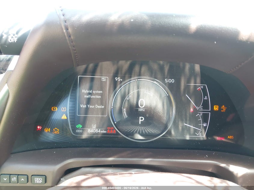 2021 Lexus ES VIN 58ACA1C1XMU005181 IAAI salvage auction — FRONT & REAR, Salvage Title, sold $7,300 on 2026-08-24 (photo 7)