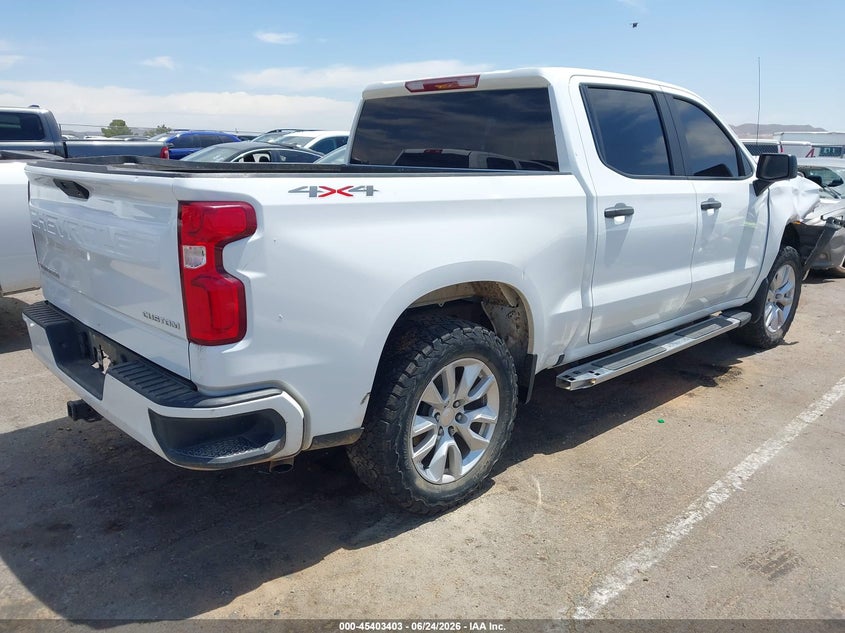 2022 Chevrolet Silverado VIN 1GCPYBEK1NZ172876 IAAI salvage auction — RIGHT FRONT, Salvage Title, sold $1,050 on 2026-08-19 (photo 4)