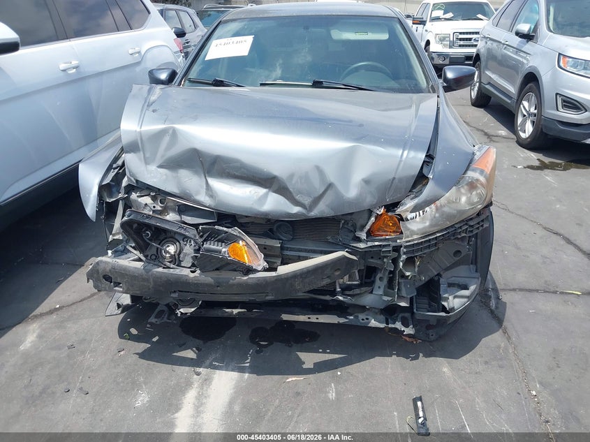 2008 Honda Accord VIN JHMCP264X8C064716 IAAI salvage auction — FRONT END, Salvage Certificate (California), sold $400 on 2026-07-08 (photo 6)