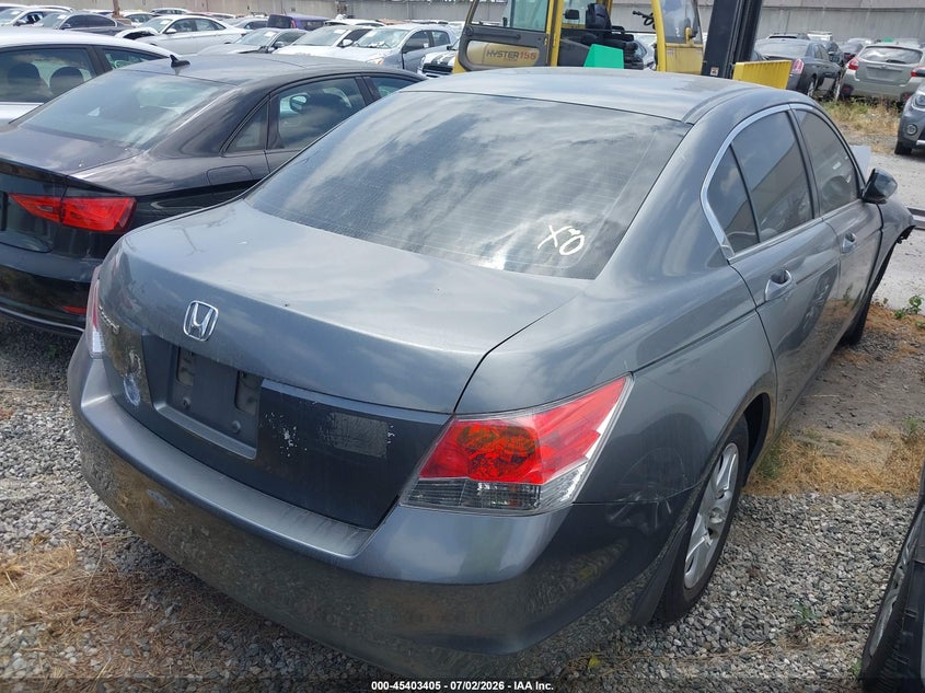 2008 Honda Accord VIN JHMCP264X8C064716 IAAI salvage auction — FRONT END, Salvage Certificate (California), sold $400 on 2026-07-08 (photo 4)
