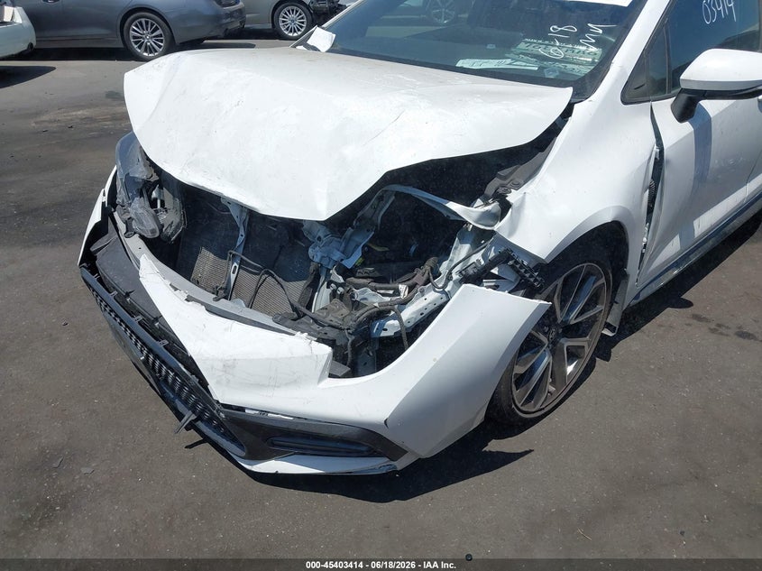 2022 Toyota Corolla VIN 5YFP4MCE3NP108336 IAAI salvage auction — FRONT END, Salvage Title, sold $3,950 on 2026-07-24 (photo 6)