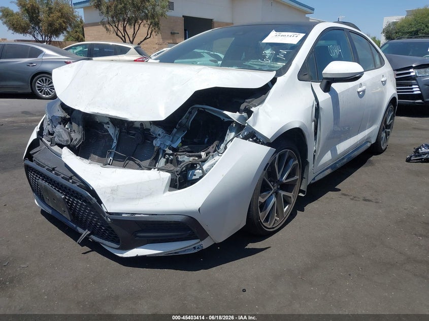2022 Toyota Corolla VIN 5YFP4MCE3NP108336 IAAI salvage auction — FRONT END, Salvage Title, sold $3,950 on 2026-07-24 (photo 2)