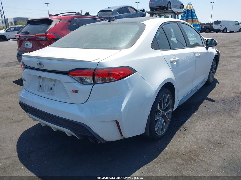 2022 Toyota Corolla VIN 5YFP4MCE3NP108336 IAAI salvage auction — FRONT END, Salvage Title, sold $3,950 on 2026-07-24 (photo 4)