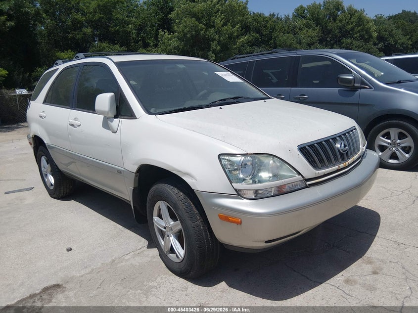 2002 Lexus Rx 300 VIN JTJGF10U420129994 IAAI salvage auction — NORMAL WEAR, Original (Texas), sold $25 on 2026-07-06 (photo 1)