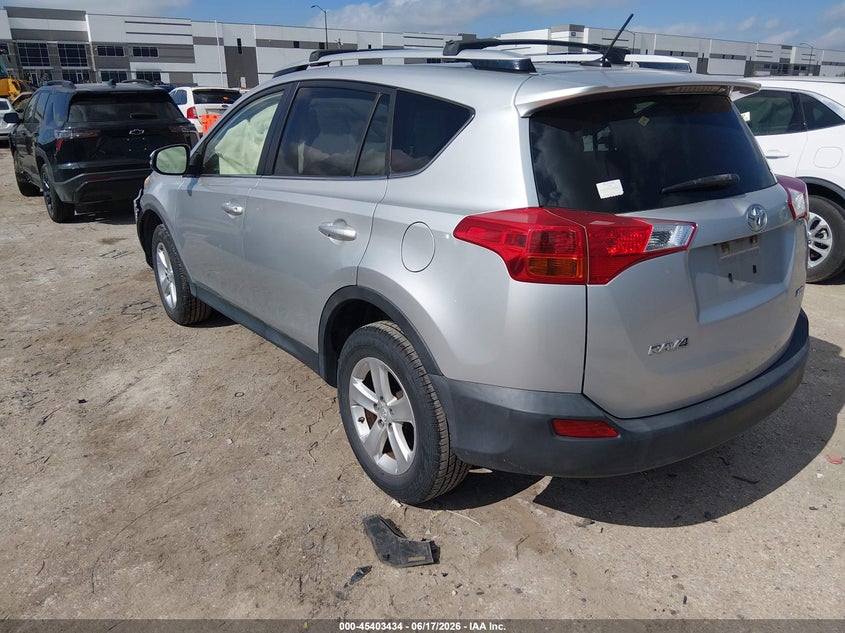 2014 Toyota Rav 4 VIN JTMWFREV6EJ005206 IAAI salvage auction — RIGHT FRONT, Salvage Title, sold $3,600 on 2026-07-14 (photo 3)