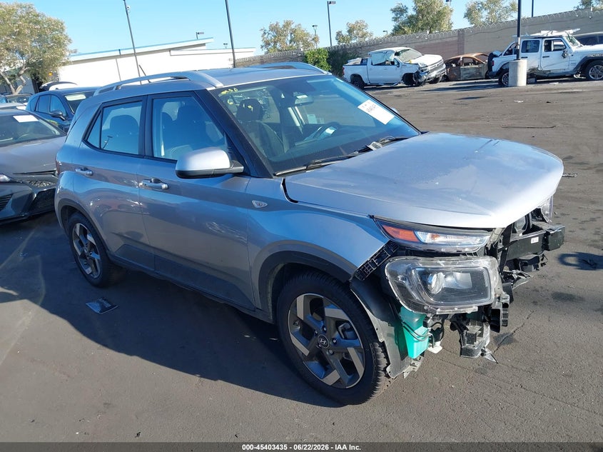 2024 Hyundai Venue VIN KMHRC8A39RU311059 IAAI salvage auction — FRONT END, Salvage Title, sold $25 on 2026-07-24 (photo 1)