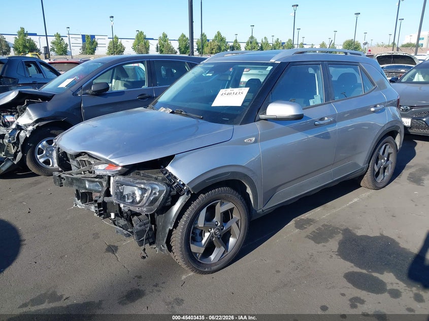 2024 Hyundai Venue VIN KMHRC8A39RU311059 IAAI salvage auction — FRONT END, Salvage Title, sold $25 on 2026-07-24 (photo 2)