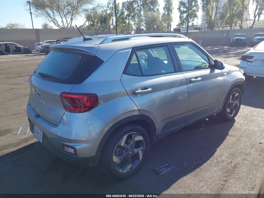 2024 Hyundai Venue VIN KMHRC8A39RU311059 IAAI salvage auction — FRONT END, Salvage Title, sold $25 on 2026-07-24 (photo 4)